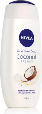 Obrázok produktu pre Nivea Ošetrujúci sprchový krém s kokosovým a jojobovým olejom 250 ml