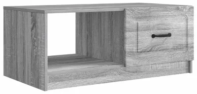 Immagine prodotto di vidaXL Tavolino da caffè Sonoma grigio, 90 x 50 x 37 cm, materiale composito in legno