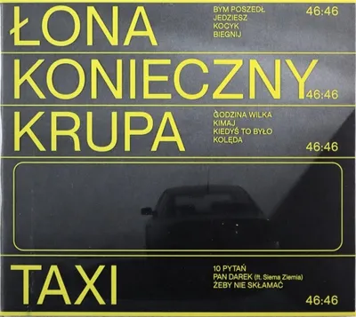 Immagine prodotto di Łona, Konieczny, Krupa: Taxi