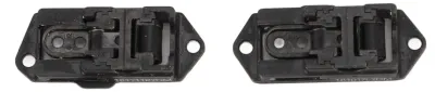 Image de Remplacement des charnières d'ordinateur portable pour Pro 5, Pro 6 et Pro 7 : charnières gauche et droite en métal avec support intégré, couleur noire