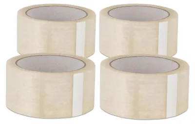 Produktbild von 4x Klebeband Packband Paketband PP 48 mm x 66 m Paket Band
