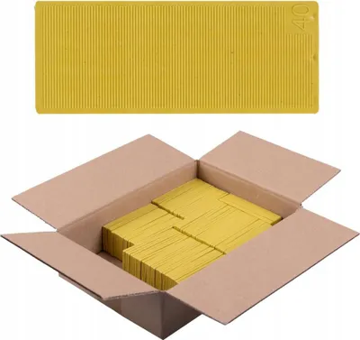 Produktbild von Distanzunterlagen S4004 - 40x100x4mm - 100 Stück - Hochwertig - Vielseitig einsetzbar - Langlebig