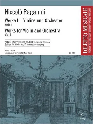 Produktbild von Werke für Violine und Orchester Heft 2 (Normalstimmung)