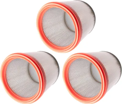 Produktbild von 3x Trade-Shop Ersatz-Filter / Patronenfilter / Rundfilter / Staubsaugerfilter kompatibel mit Hilti 05-0006-08, Bosch 2607432008, Kallefornia K729W