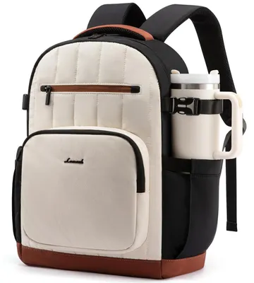 Immagine prodotto di Zaino per studenti adolescenti, 17,3 pollici, con scomparto per laptop, zaino da scuola per ragazze, impermeabile, zaino da giorno, borsa da lavoro