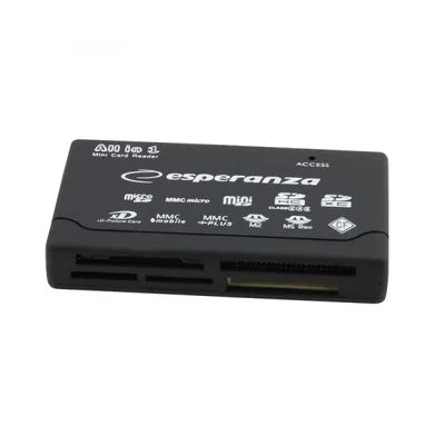 Zdjęcie produktu dla Esperanza Czytnik Kart All In One Usb