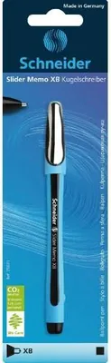 Produktbild von Schneider Kugelschreiber Slider Memo XB Blisterkarte mit 1 Stück, schwarz