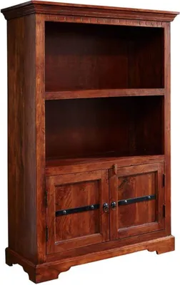 Image de MASSIVMOEBEL24 | Étagère 98x40 Acacia laqué Nougat OXFORD #1006