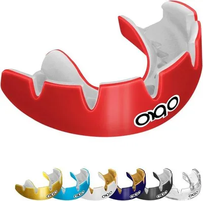 Productafbeelding van Famanu mondmasker voor sport - Rood/Wit - Unisex model
