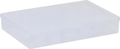 Image de Boîte de rangement transparente, 26,7 cm
