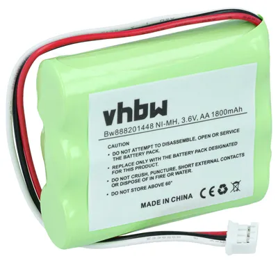 Produktbild von vhbw Akku kompatibel mit tonies Toniebox Hörspielbox (1800 mAh, 3,6 V, NiMH)