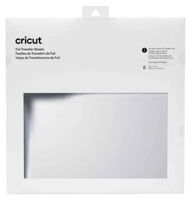 Obrázek produktu pro Cricut Foil Transfer Sheets, Cricut Maker & Cricut Explore machines, 300 mm, 300 mm, 8 listy