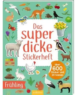Obrázek produktu pro Das superdicke Stickerheft - Frühling