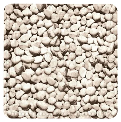 Produktbild von Duscheinlage Stepstone, 55 x 55 cm, Natur
