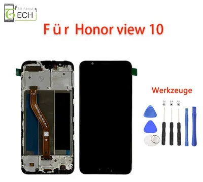 Produktbild von Für Huawei Honor View 10 (V10) BKL-L09 LCD Display mit Rahmen Werkzeuge