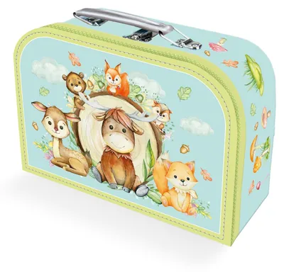 Produktbild von TRÖTSCH Kinderkoffer Waldfreunde Papier 17x13cm