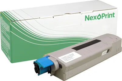 Produktbild von NexoPrint 43324424 schwarz Toner kompatibel mit Oki C5900dn C5900dTN C5900N 6750 Seiten