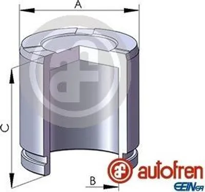 Produktbild von AUTOFREN SEINSA Bremssattel-Kolben passend für MERCEDES-BENZ GLK (X204) 44mm Stahl