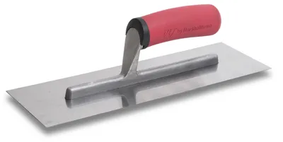 Glättkelle mit Softgriff, Edelstahl, 356x102 mm