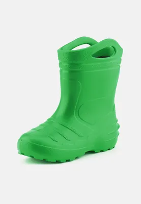 Produktbild von Ladeheid Kinder Mädchen Jungen federleichte Eva Thermo Gummistiefel gefüttert KL051 (Grün, 31)