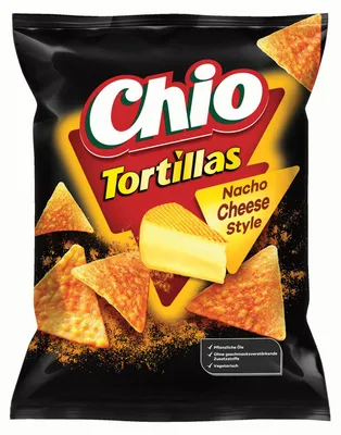 Produktbild von Chio Tortillas Nacho Cheese Style 110g