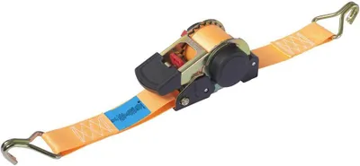 Obrázok produktu pre TOOLCRAFT TO-8689782 Samonavíjací viazací popruh Sila v ťahu LC viazací popruh (jednoduchý/priamy)=750 daN (D x Š) 4,5 m x 50