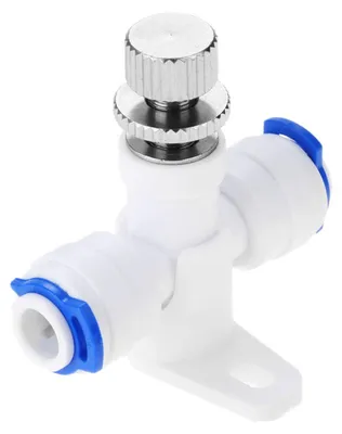 Immagine prodotto di Valvola di controllo del flusso dell'acqua RO, compatibile con tubi da 1/4"