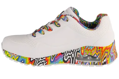 Image de Skechers Jen Stark: Uno - Mini Drip  Sneakers Laag - Wit - Maat 36