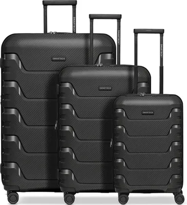 Produktbild von SMARTBOX Edition 01 Trolley Set Exp. 3-teilig Black schwarz 55cm