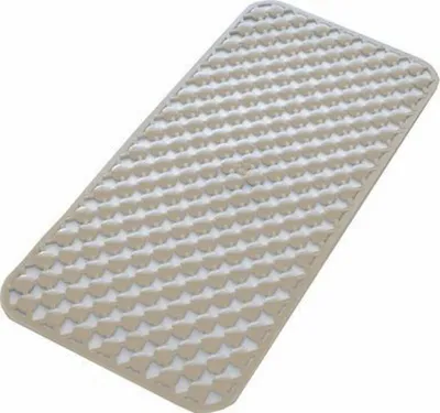 Produktbild von Gedy GEO Wanneneinlage 36x71 cm Gummi, Anti-Rutsch, Kautschuk, beige