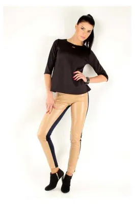 Produktbild von Damen Bluse Shirt in Top, Schwarz/XL/42