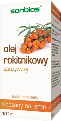 Produktbild von SANBIOS Essbares Sanddornöl 100 ml