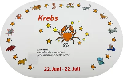 Produktbild von Platzmatte, Sternzeichen Krebs