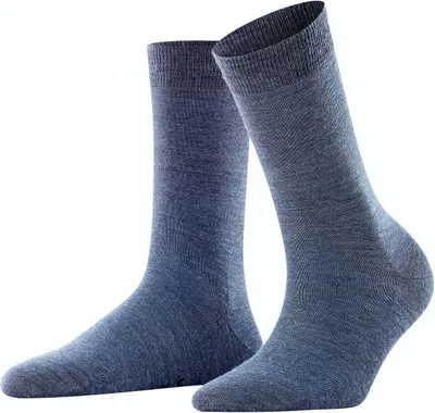Produktbild von FALKE Softmerino Socken Damen dark blue mel. 35-36