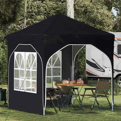 Produktbild von PUEAZU Pop-up Partyzelt 192 x 192 x 245 cm Schwarz - Pavillons & Partyzelte &27048