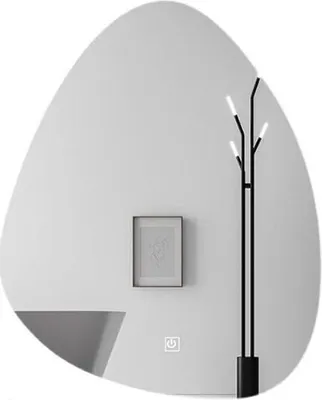 Obrázok produktu pre LED zrkadlo 50x70 S01 Dotykové kúpeľňové zrkadlo s osvetlením ATOS závesné zrkadlo