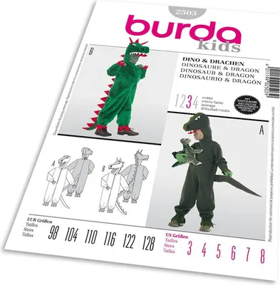 Produktbild von 2503 Overall, Schnittmuster von Burda