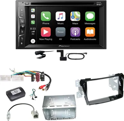 Produktbild von Pioneer AVH-Z3200DAB Carplay Bluetooth Digitalradio Einbauset für Hyundai i40 VF