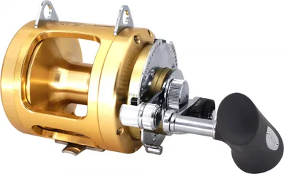 Produktbild von SHIMANO Tiagra, 50A, Rechtshand, Multi Angelrolle, Schiebebremse, TI50A