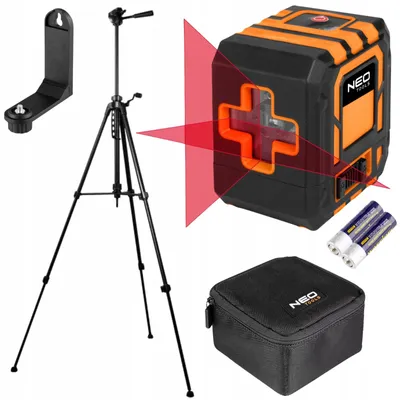Produktbild von NEO TOOLS 75-142 Kreuzlinienlaser mit Stativ und Tasche