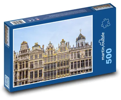 Obrázok produktu pre Puzzle 500 Historické budovy v Bruseli - martinpuzzle