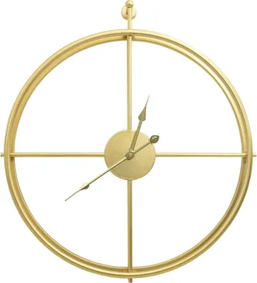 Immagine prodotto di vidaXL Orologio da parete Golden 52 cm ferro