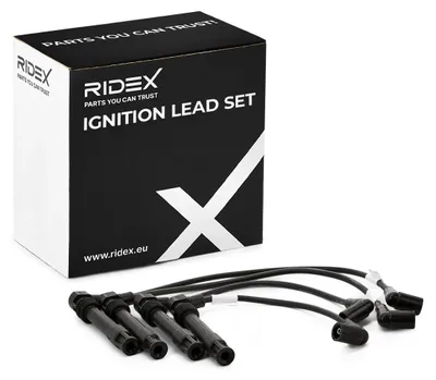 Produktbild von RIDEX 685I0042 Zündkabelsatz Zündleitungssatz für VW Golf IV Schrägheck (1J1) POLO (9N) GOLF III (1H1) Golf IV Variant (1J5) Lupo (6X1, 6E1)