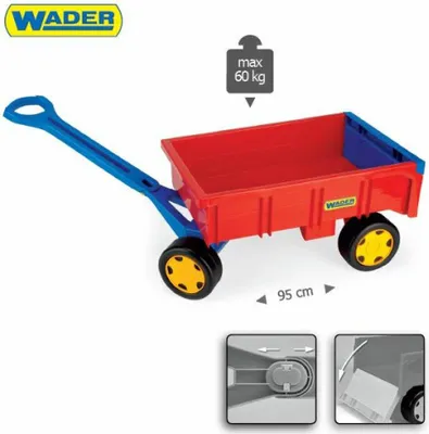 Productafbeelding van Wader kruiwagen, 1 stuk, assorti