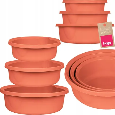 Produktbild von Hoga Runde Kunststoffschüssel Set Reinigung und Wäsche 20L