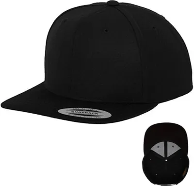 Image de Yupoong Classic Snapback Cap Uni schwarz/schwarz
