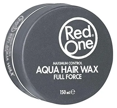 Imagen del producto de Cera para el cabello RedOne Aqua Quicksilver para hombres: fijación fuerte y brillo metálico. 150 ml