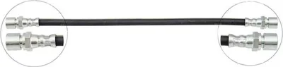 Immagine prodotto di Tubo flessibile del freno 385 mm INN M10x1.0 INN M10x1.0 A.B.S. per, tra gli altri, FORD ESCORT