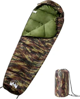 Produktbild von Mumienschlafsack für Erwachsene Camping 3 Jahreszeiten