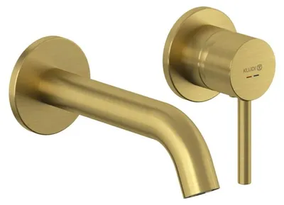 Zdjęcie produktu dla KLUDI BOZZ dwuotworowa jednouchwytowa bateria umywalkowa podtynkowa, wysięg 180 mm, 38244N076